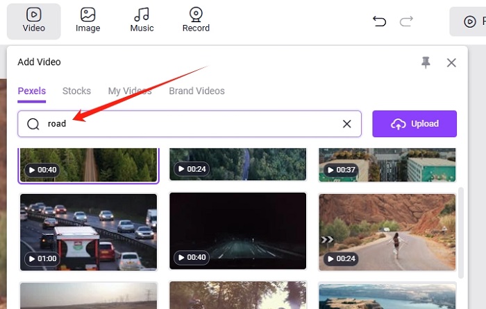 Add New Video to Extend Your Video