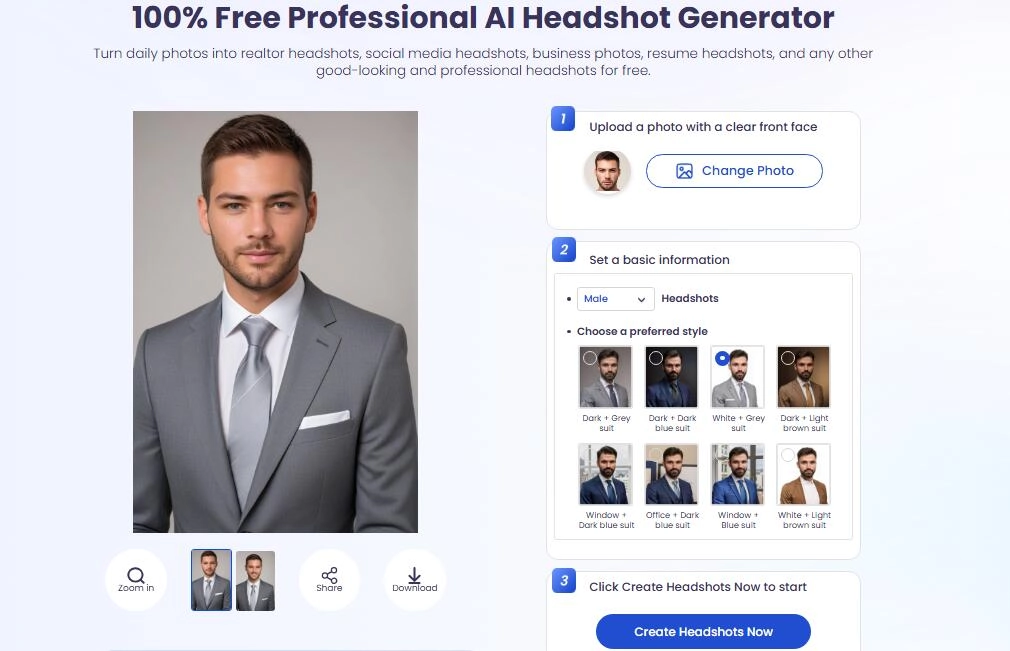 Add Suit to Photo Online with AI