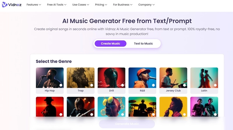 AI Beatles Songs Generator Vidnoz