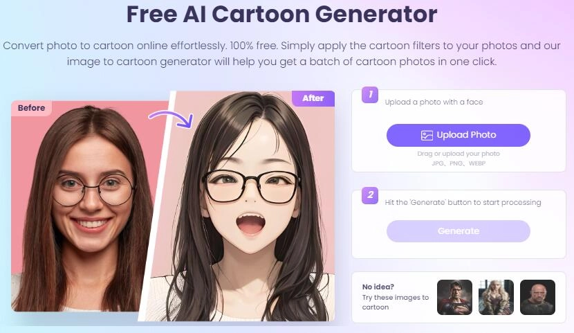 AI Cartoon Generator to Make Cartoon AI Meme
