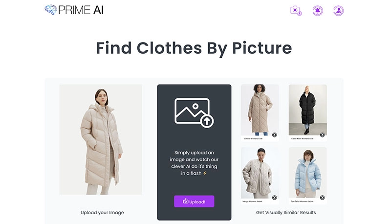 AI Clothing Finder Prime AI 