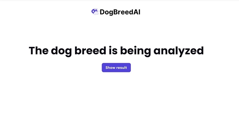 AI Dog Breed Identifier Dog Breed AI Step 2