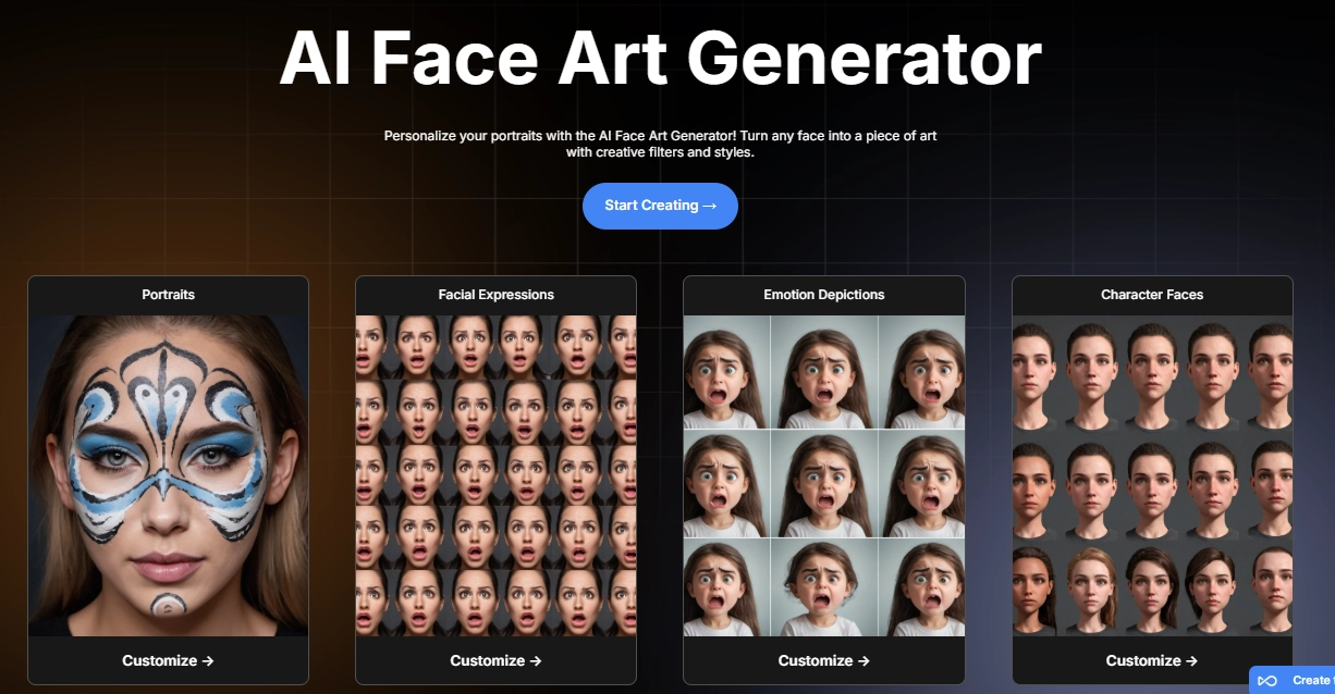 AI Face Art Generator