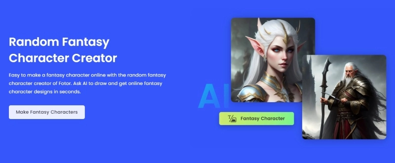 AI Fantasy Portrait Generator - Fotor