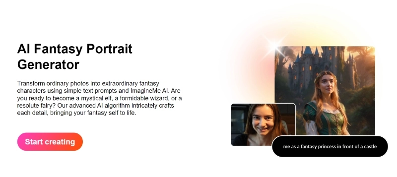 AI Fantasy Portrait Generator - ImagineMe