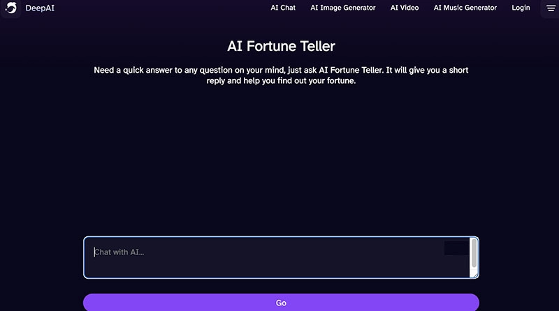 AI Fortune Teller Deep AI