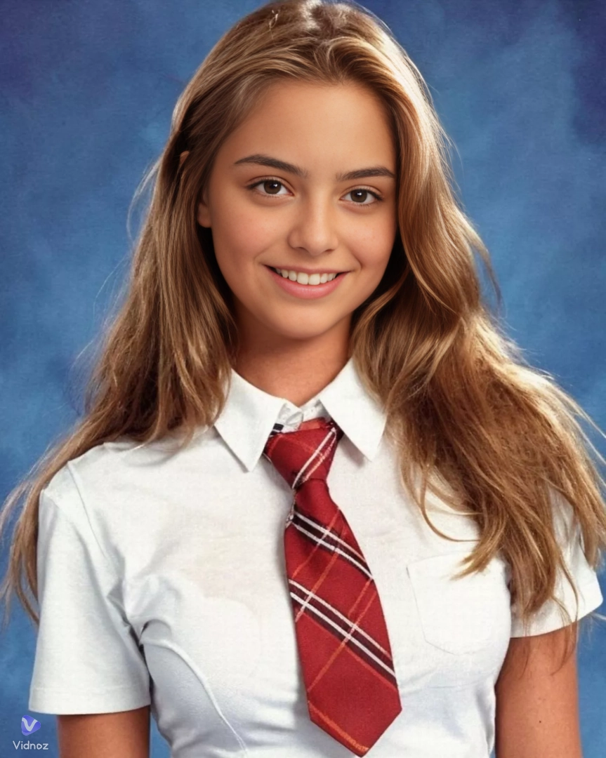 AI Generated Girl Yearbook