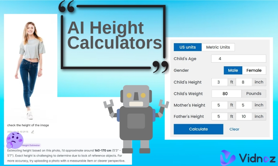 AI Height Calculators: Estimate One’s Height Online with Different Methods