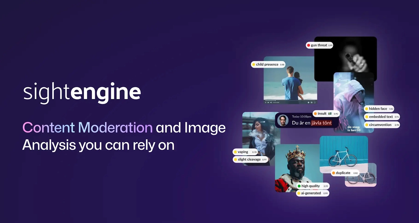 AI Image Detector Sightengine