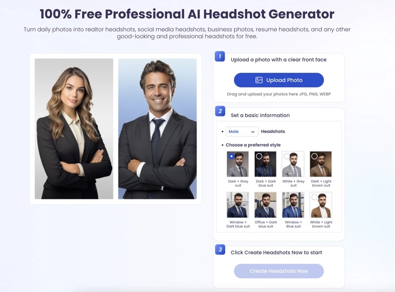 AI Lawyer Headshots Generator