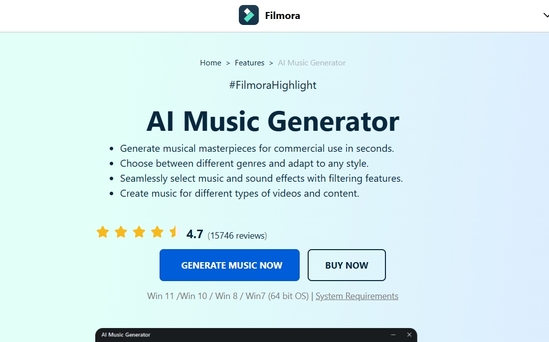 AI Lofi Music Generator Filmora