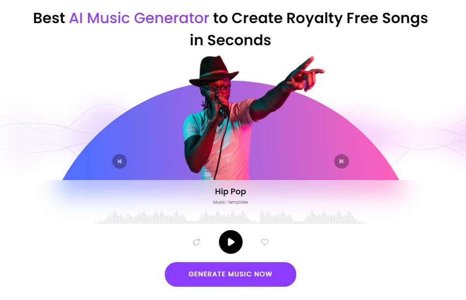 AI Music Generator Free by Vidnoz