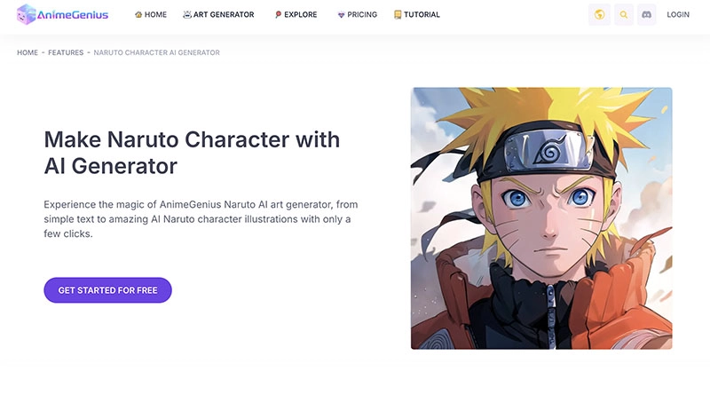 AI Naruto Generator AnimeGenius