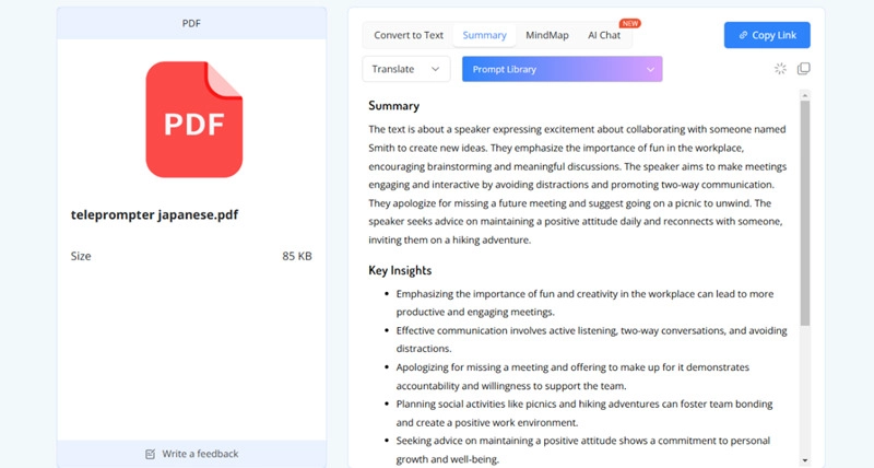 AI PDF Summary