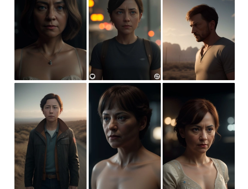 AI People Images in Cinematic Styles