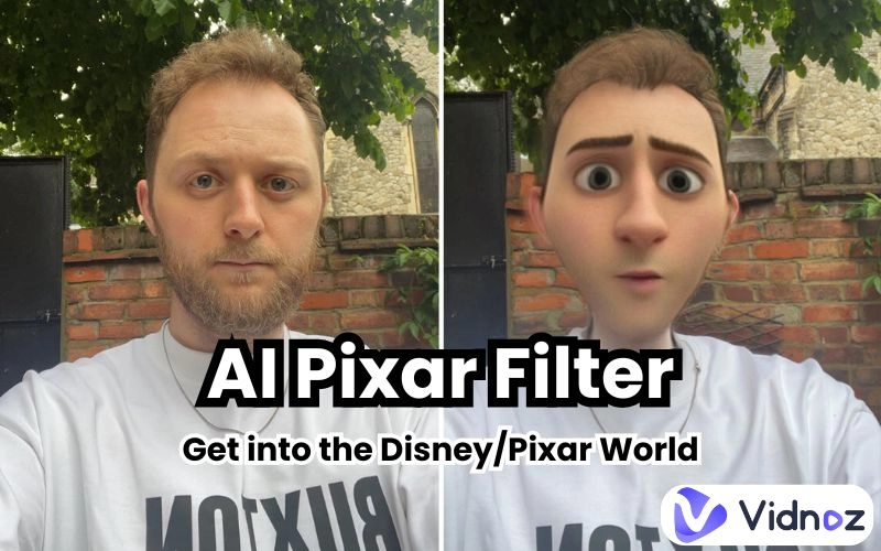 AI Pixar Filter to Make You a Vivid Disney or Other Pixar Character