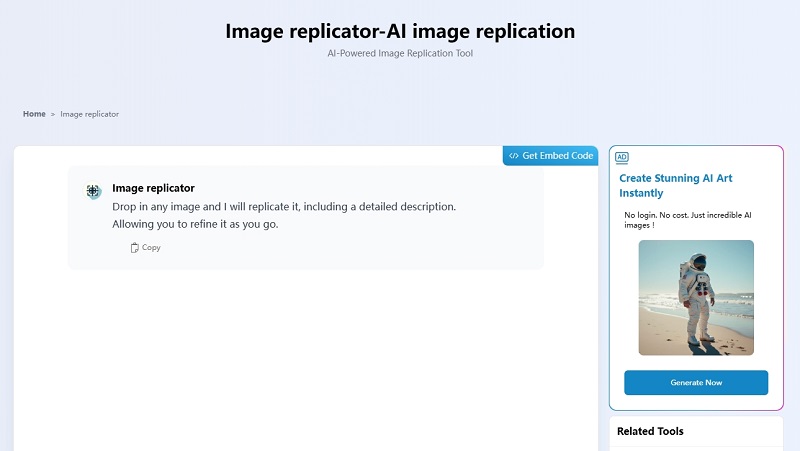 AIchatonline AI Image Replicator