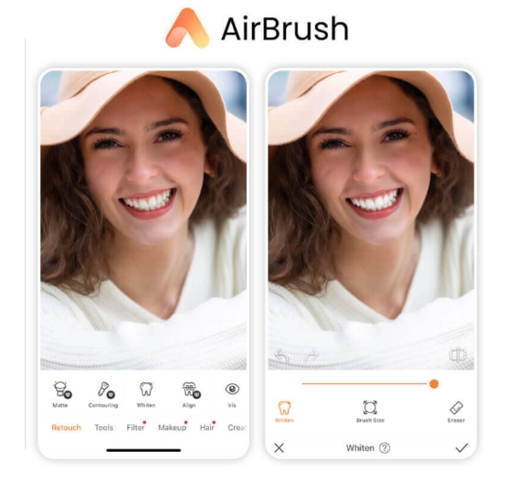 AirBrush - Teeth Whitening AI on Pictures