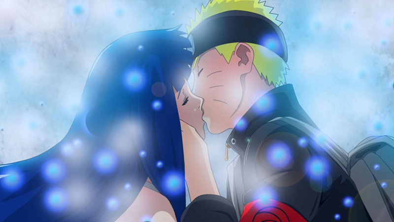 Anime Kissing Naruto Hinata