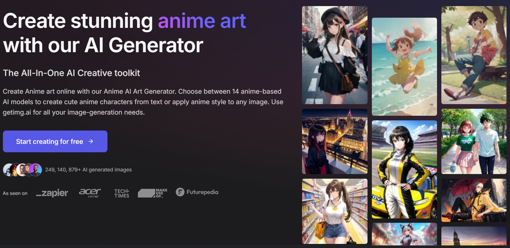 Anime Portrait Generator Getimgai