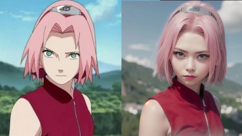 Anime to Real Life Naruto