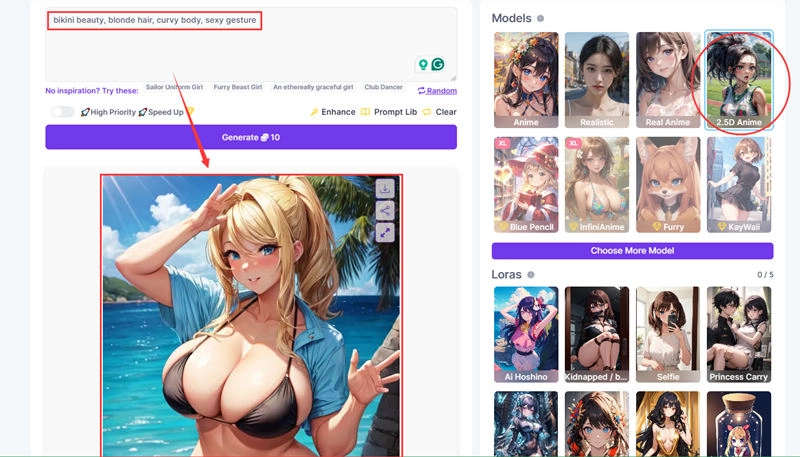 AnimeGenius NSFW Images