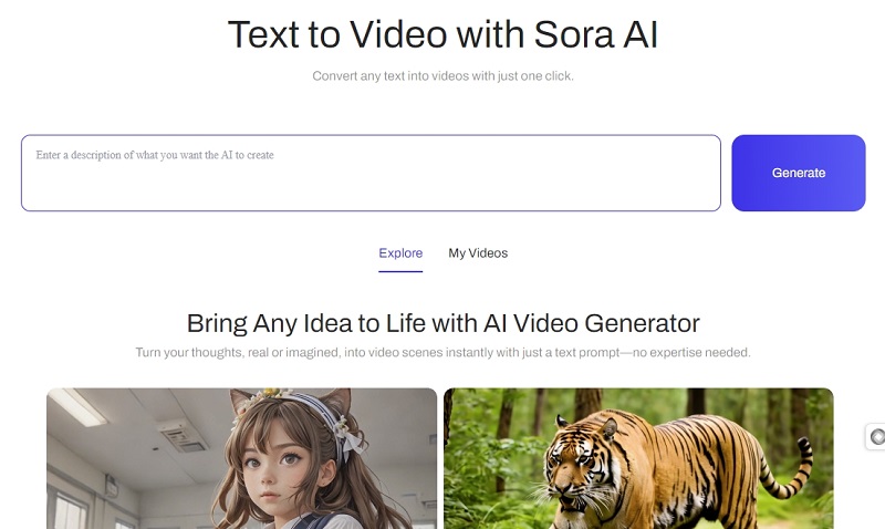 Artguru Text to Video with Sora AI