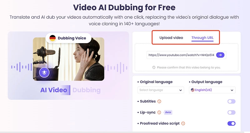 Auto Subtitle Generator Vidnoz AI Add Video