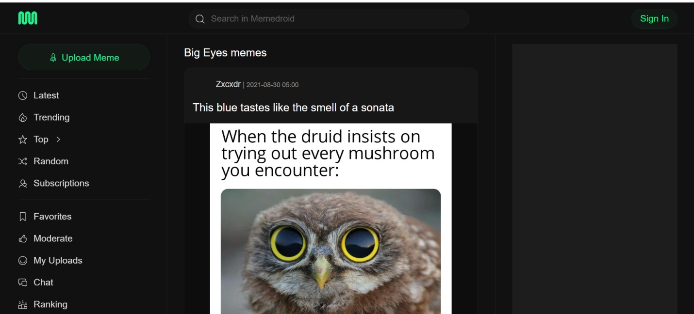 Big Eye Meme Memedroid