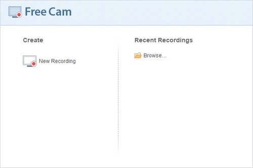 Capture Screen Video with Free Cam