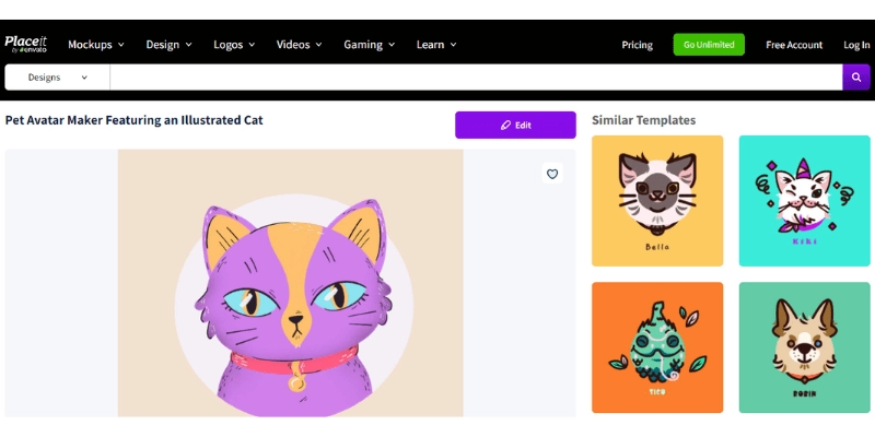 Cat Avatar Maker Placeit