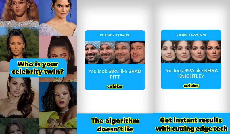 Celebrity Look Alike App for Android