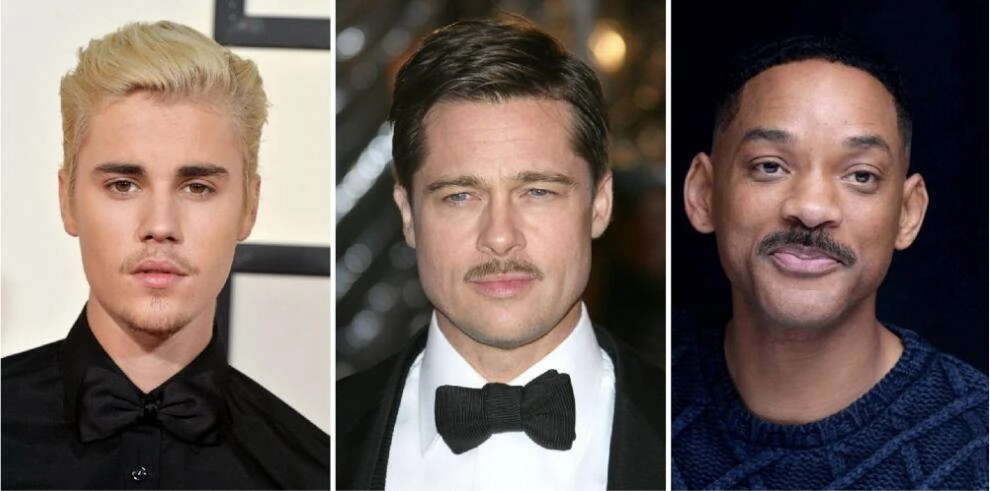 Celebrity Mustache Style Example