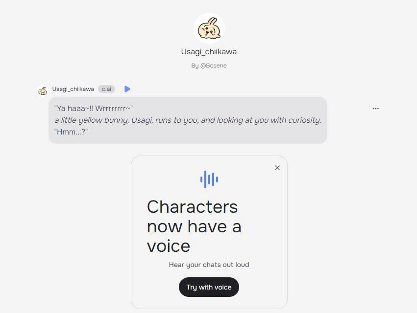 Character AI Talk to Anime Characters with Mic