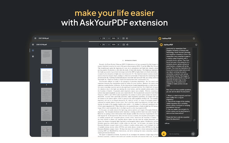 Chat with Ask Your PDF