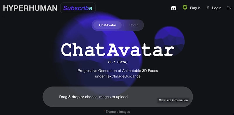 Chatbot Avatar ChatAvatar