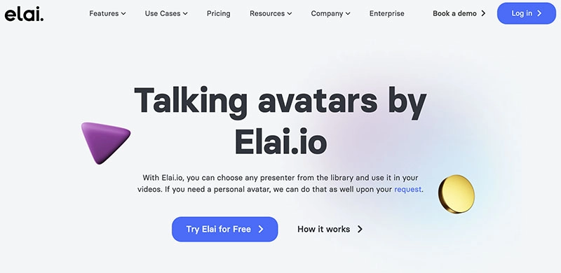 Chatbot Avatar Elai