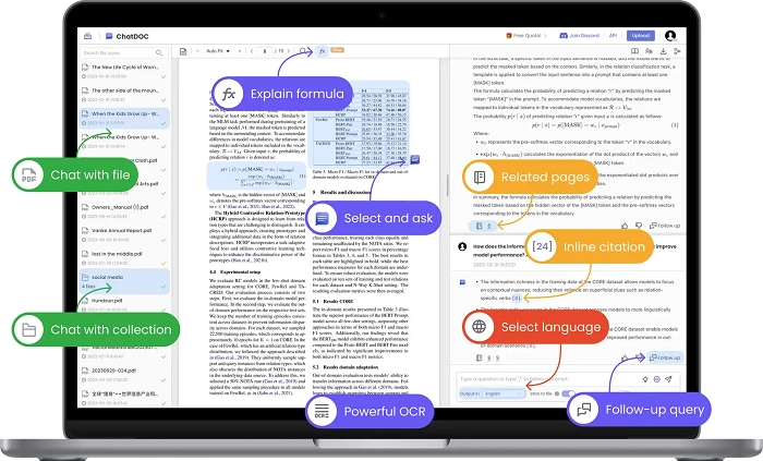 ChatPDF Alternative - ChatDOC