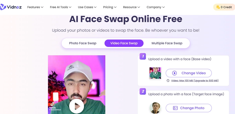 Choose the Base Face for Video Deepfake