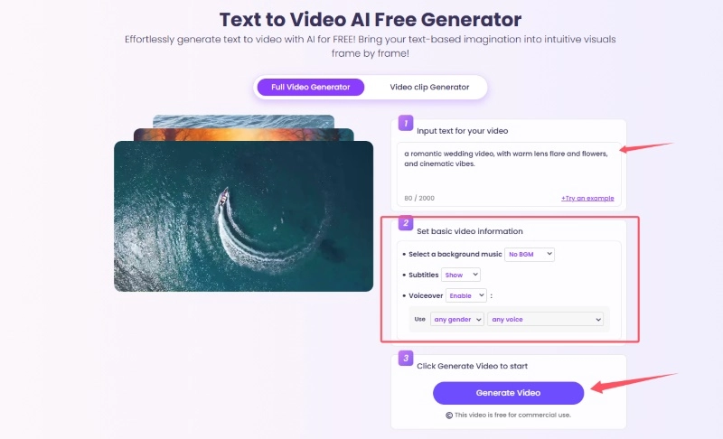 Convert Podcast to Video with Vidnoz Text to Video AI - Input Podcast Text and Generate