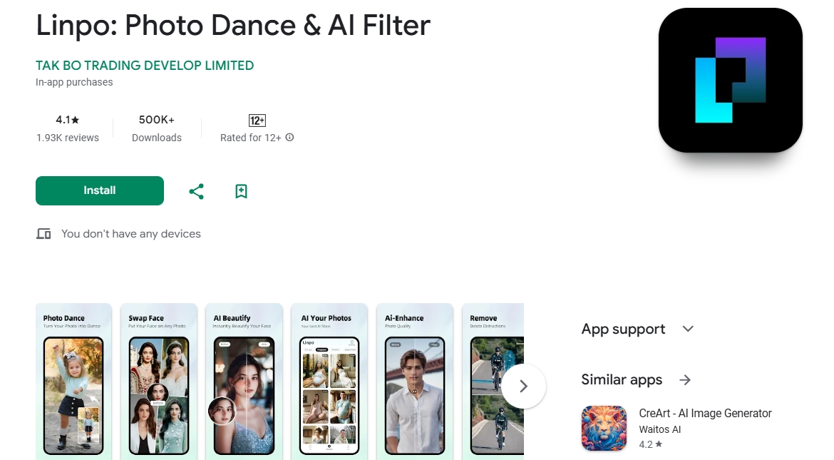 Dance Filter Linpo