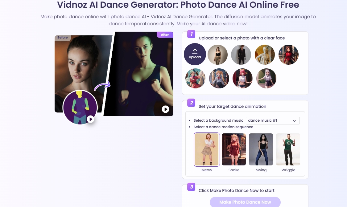 Dance Filter Vidnoz