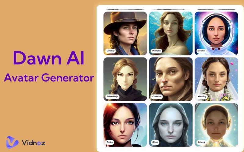 Dawn AI: AI Avatar Generator to Get Paid Avatars from Selfies