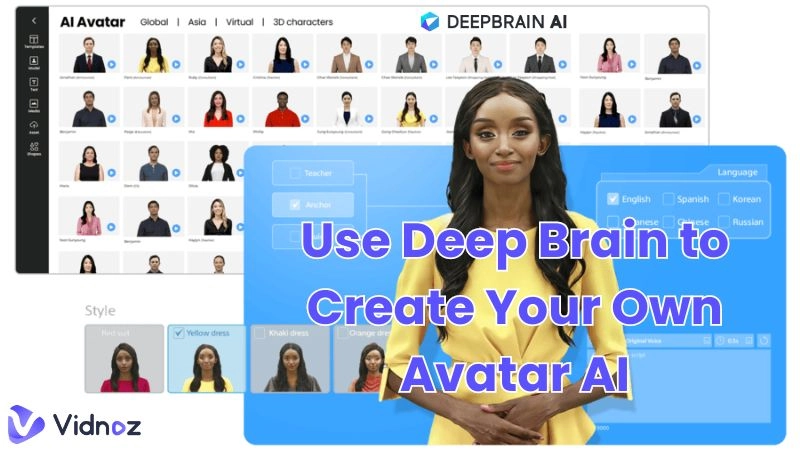 How to Use DeepBrain to Create Your Own Avatar [Free Guide]