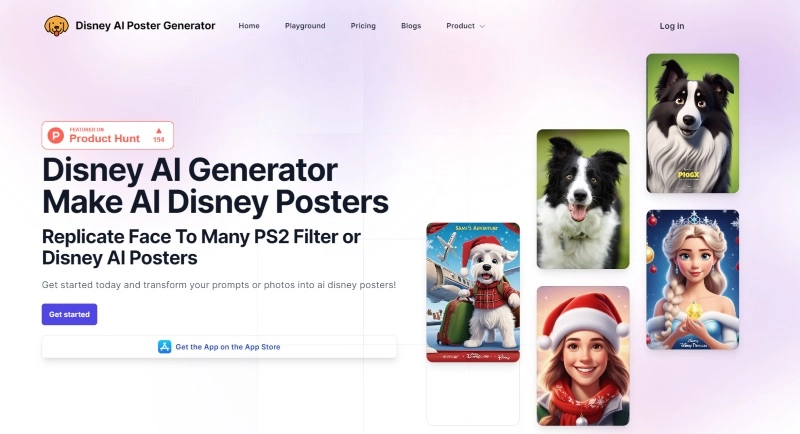 Disney AI Poster Generator