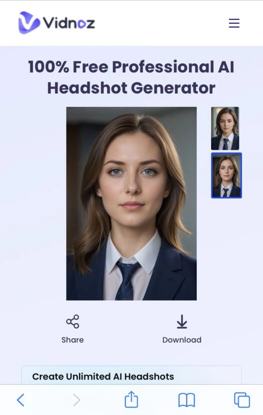 Download and Share Your Headshot