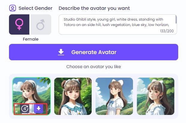 Download Ghibli Filter Avatar