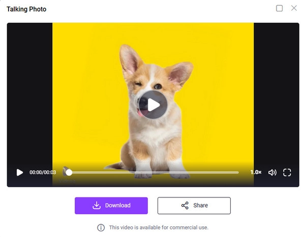 Download the Talking Pet AI Video