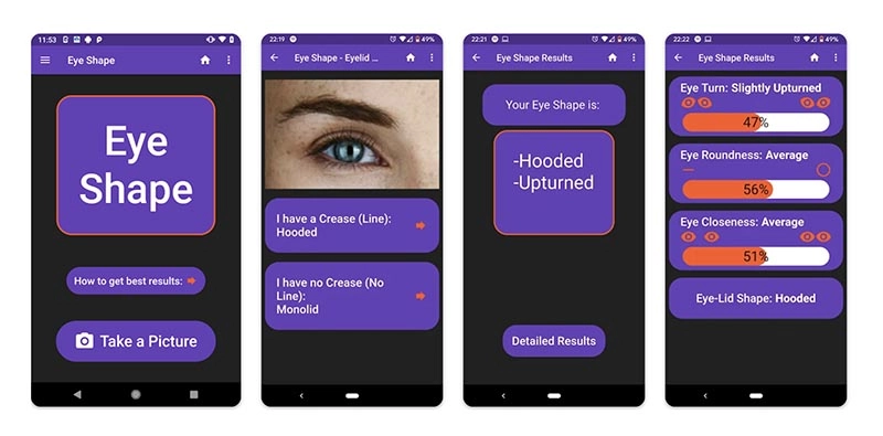Eye Shape Test App Eye Shape