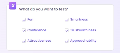 Eye Swap Test Settings